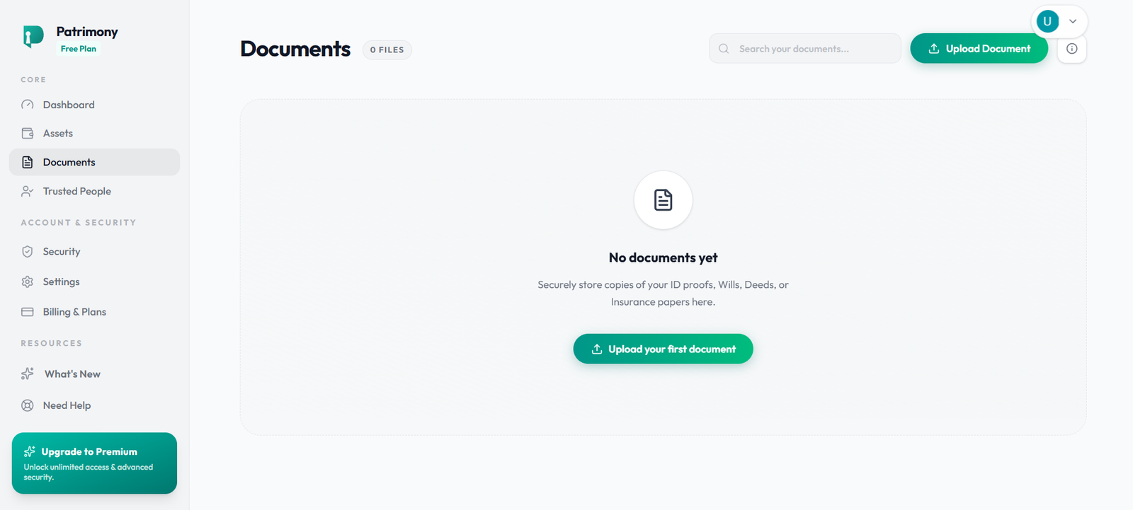 Document Upload